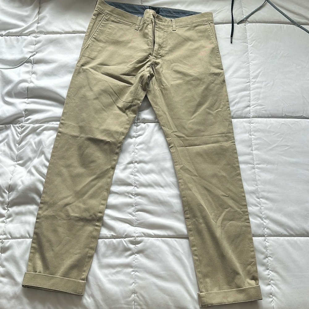 J crew khakis tan